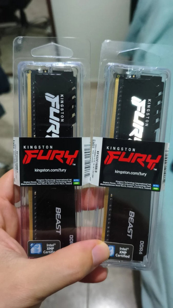 Memória RAM DDR4 8GB 3200MHz Beast Fury