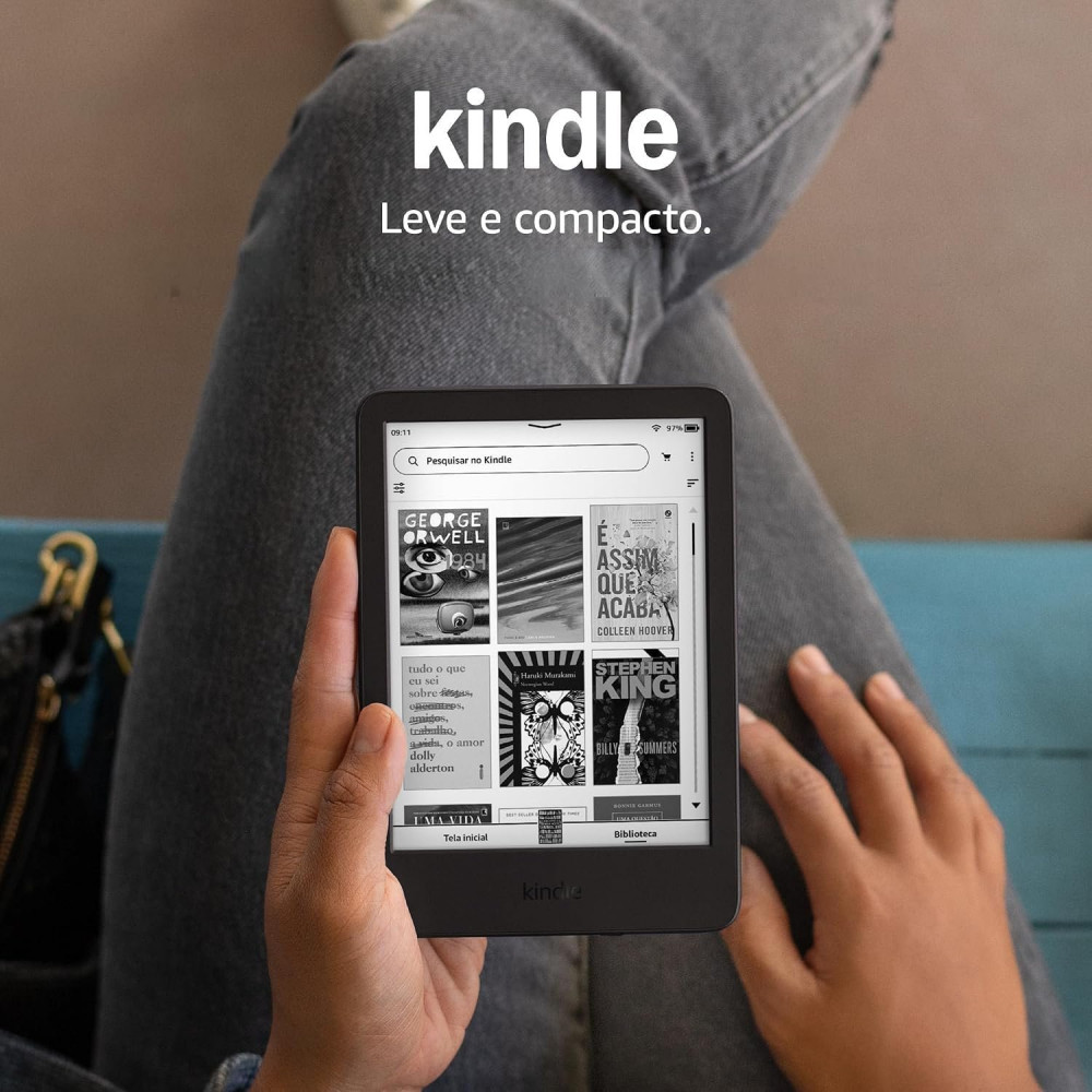 Kindle 16 GB Modelo 2024 - Cor Preta