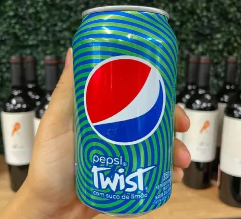 Refrigerante Pepsi Twist 350ml Lata 12 Unidades