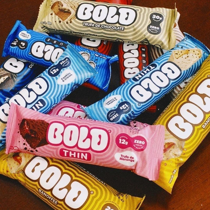 Barra de Proteína Bold Bombom Crocante 40g