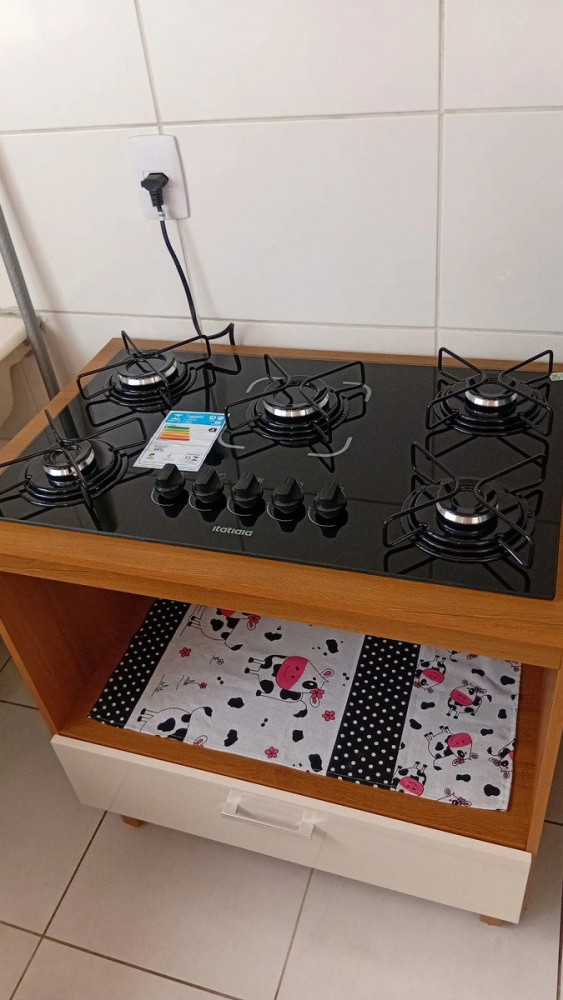 Cooktop Itatiaia Essencial 5 Bocas Bivolt Preto