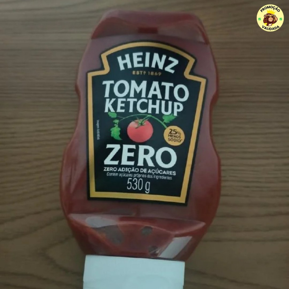 Heinz Ketchup Zero Açúcar