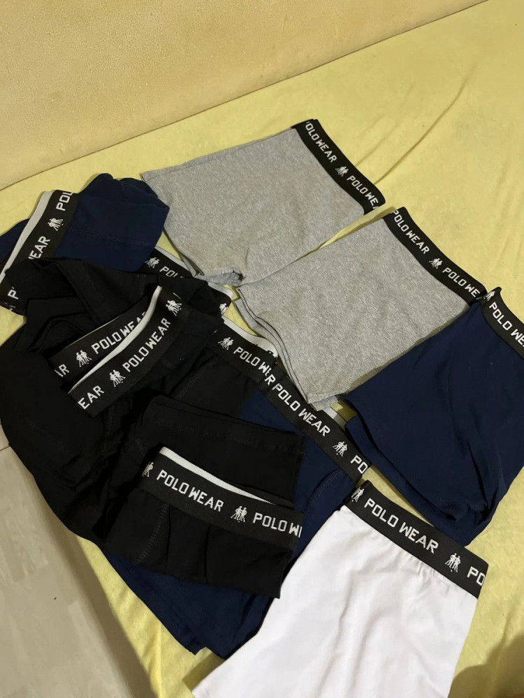 Kit 10 Cuecas Algodão Sortidas Polo Wear