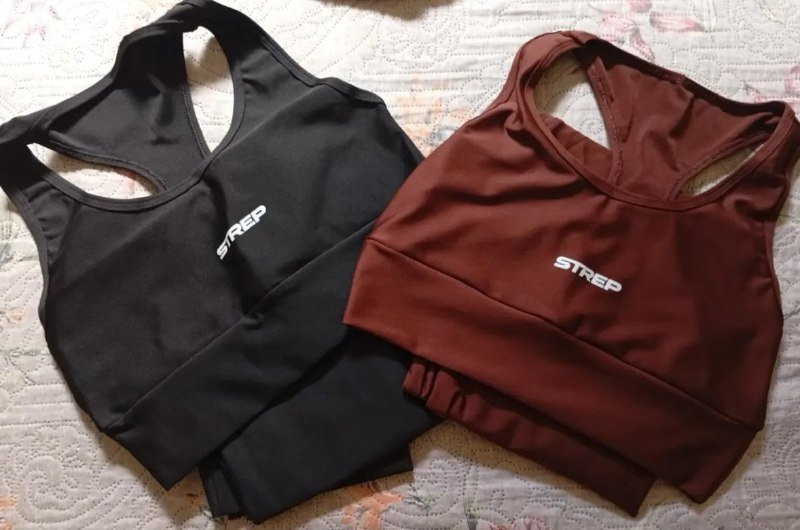 Kit 2 Conjunto Fitness Strep: Legging + Top