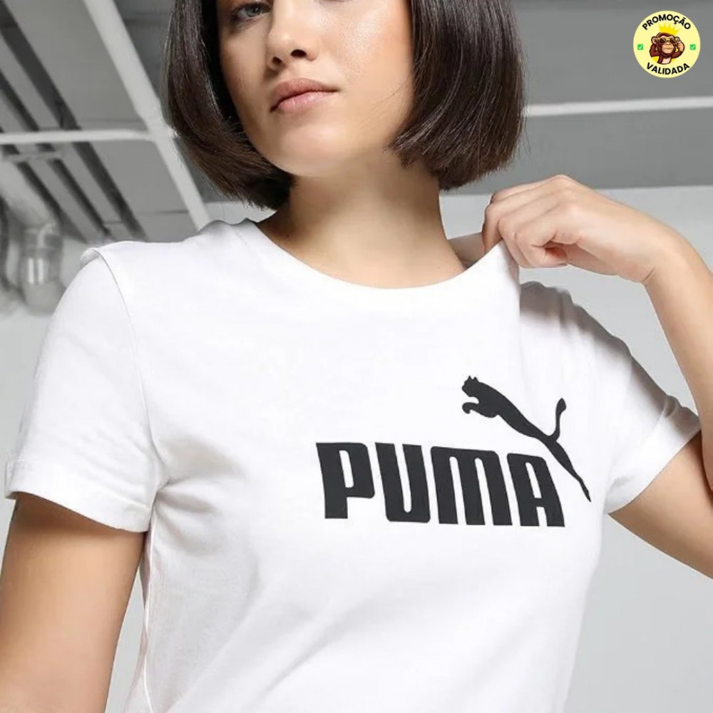 Camiseta Puma Ess No. 1 Logo Feminina