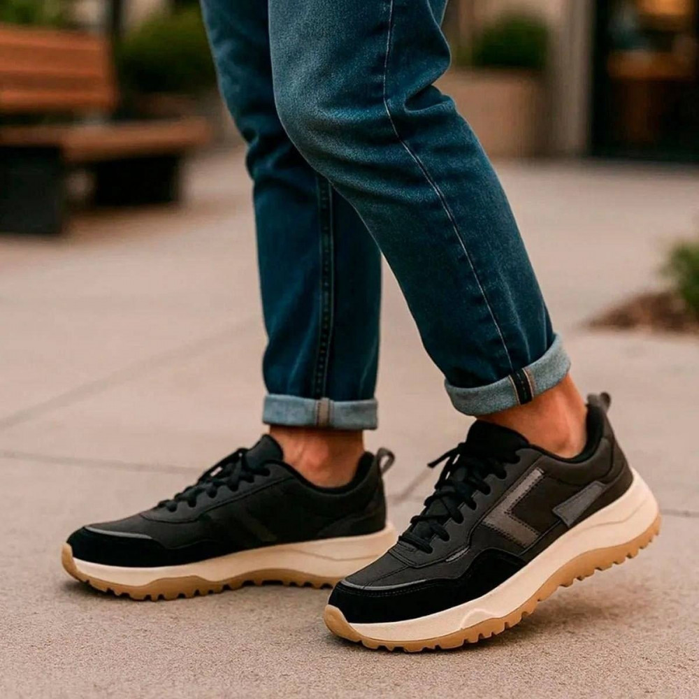Tênis Sandrini Spryte Masculino Casual Confortável