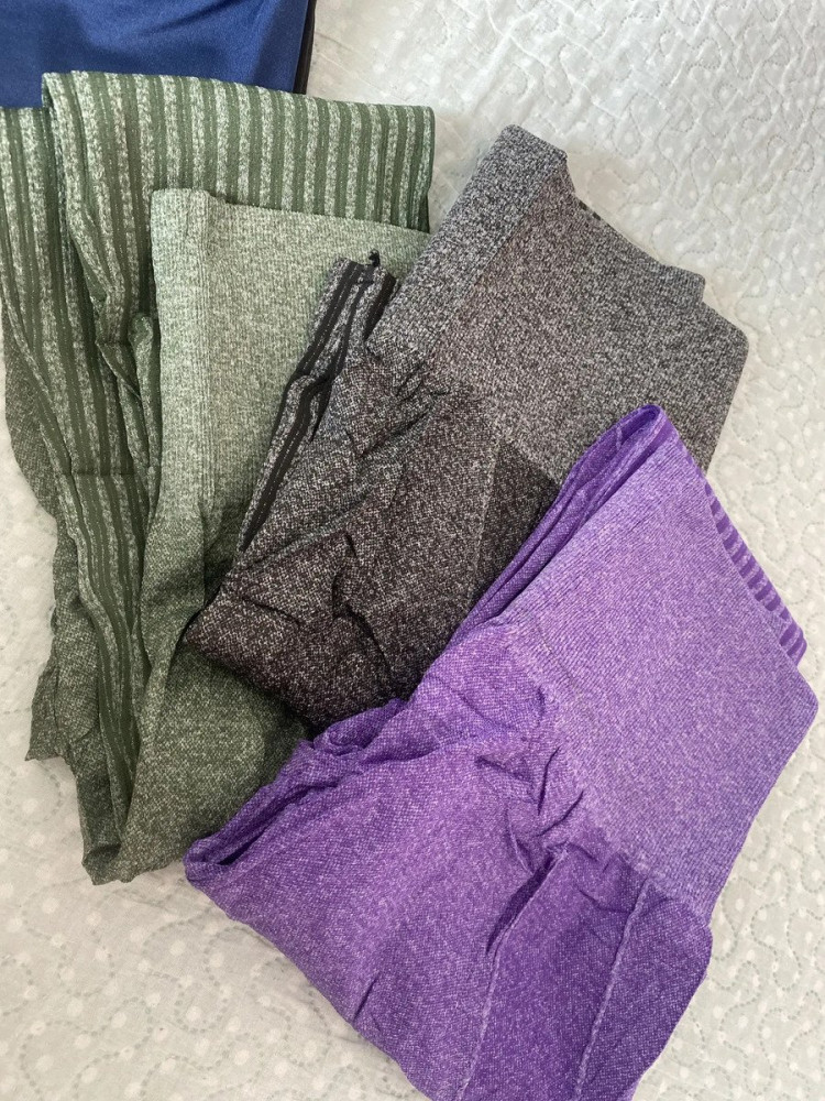 Kit 3 Calças Legging Empina Bumbum Fitness