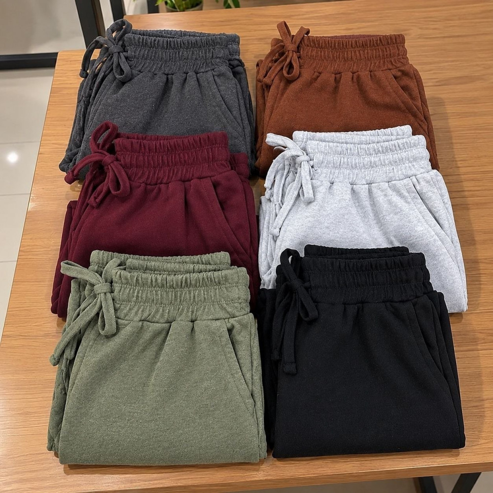 Calça Pantalona Feminina Cintura Alta com Bolso