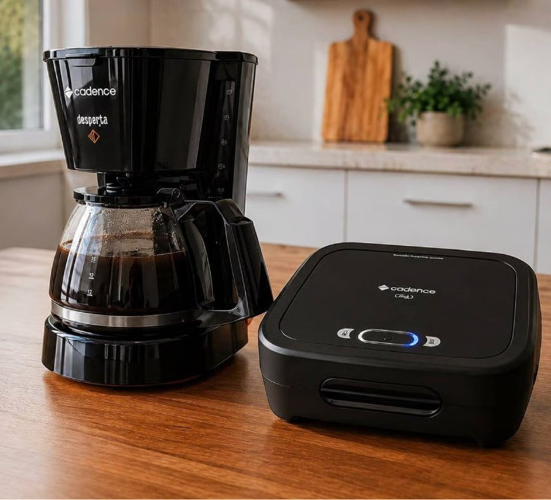 Kit Click Cadence - Sanduicheira e Cafeteira Desperta - 127V