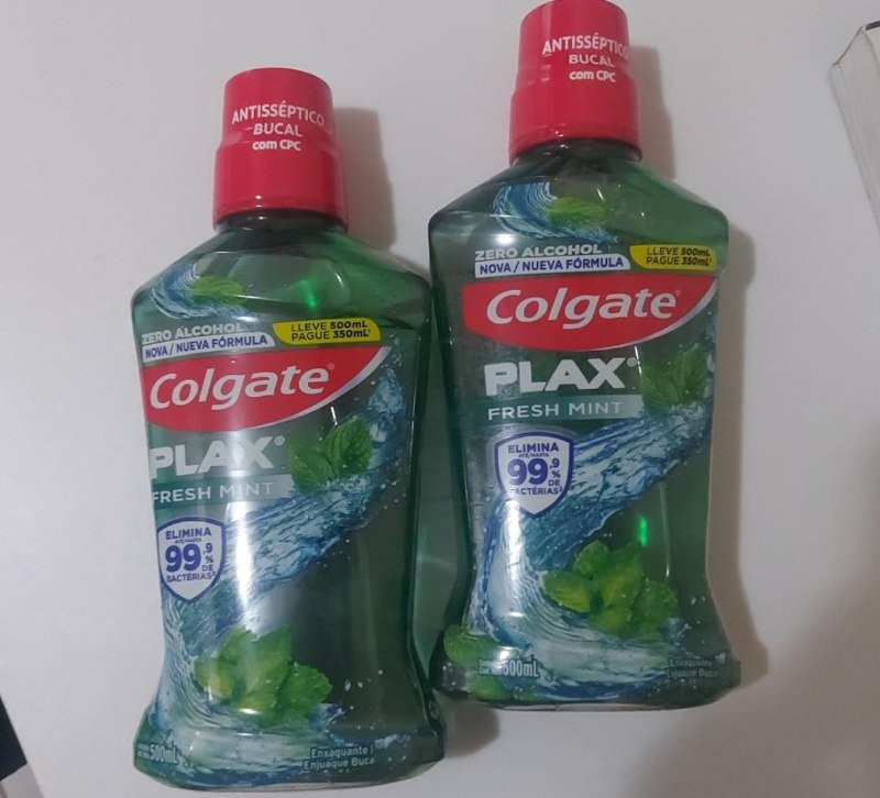 Enxaguante Bucal Colgate Plax Fresh Mint 500ml