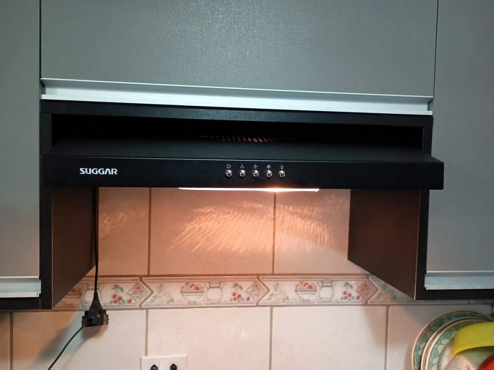 Depurador Slim 60cm Preto Suggar
