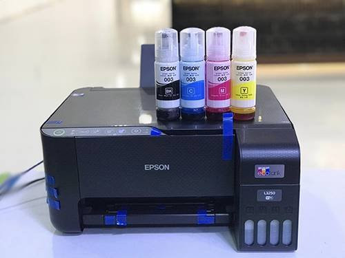 Impressora Epson Ecotank L1250 Wi-Fi USB Preto