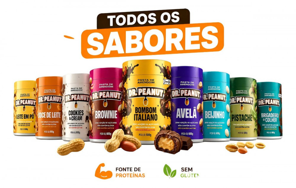 Pasta de Amendoim Dr. Peanut 600g Gourmet