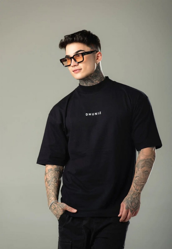 Camiseta Oversized Estampada Dmuniz Premium