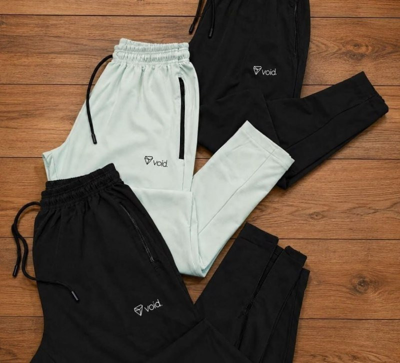 Kit 2 Calças Jogger Tactel com Elastano (várias cores)