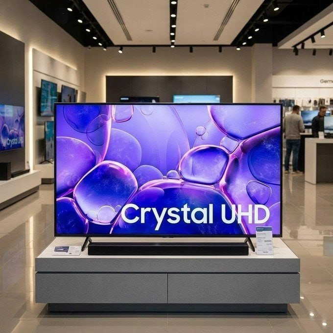 Combo Smart TV Samsung 50 Crystal UHD 4K 2025 + Soundbar