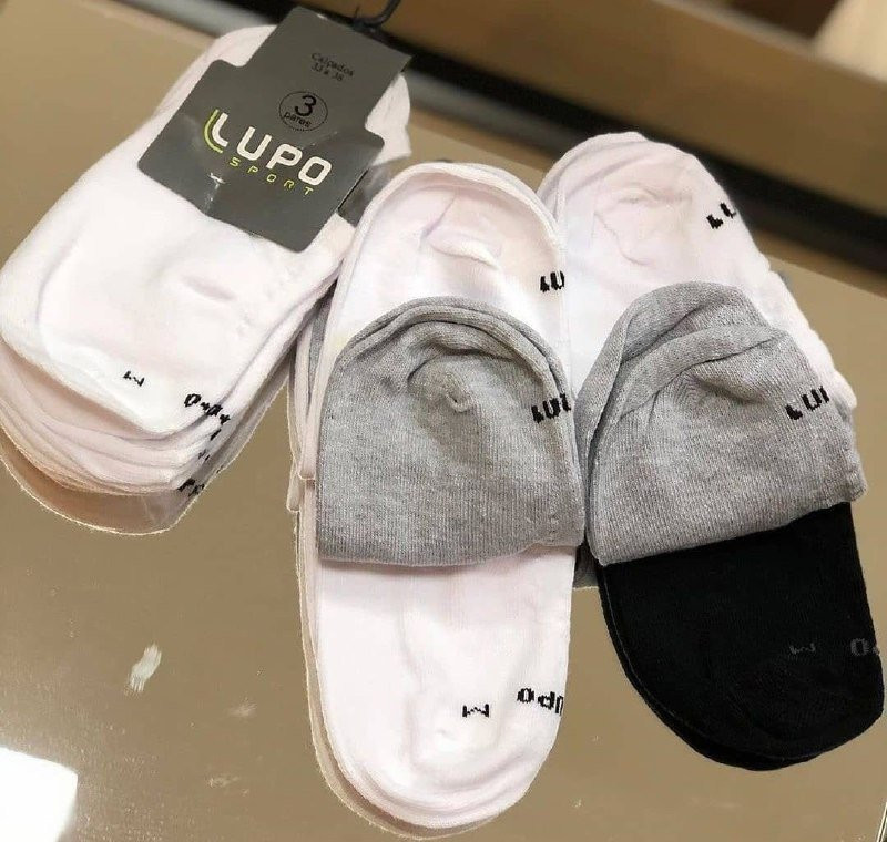 Kit com 10 Pares Meias Lupo Soquete