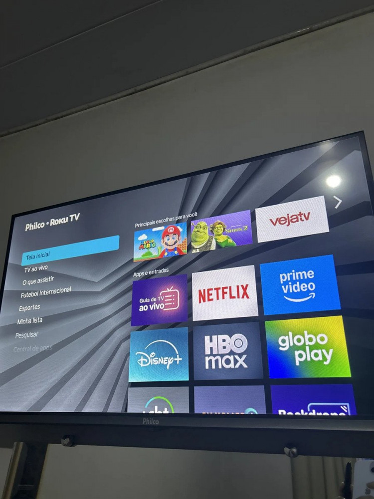 Smart TV 32 Philco P32vik Roku LED HDR Wi-Fi