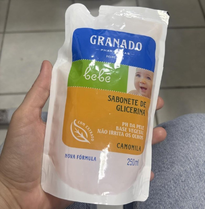 Granado Refil Sabonete Líquido Bebê 250ML - Tradicional ou Camomila