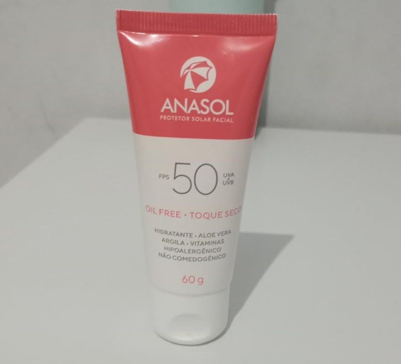 Anasol Protetor Solar Facial FPS 50 60g