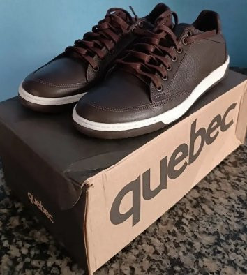 Tenis Masculino Em Couro Casual Confortavel