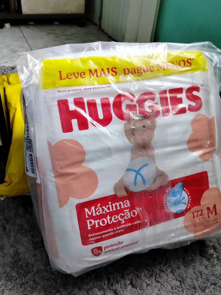 Huggies Fralda Descartável G 136 Un