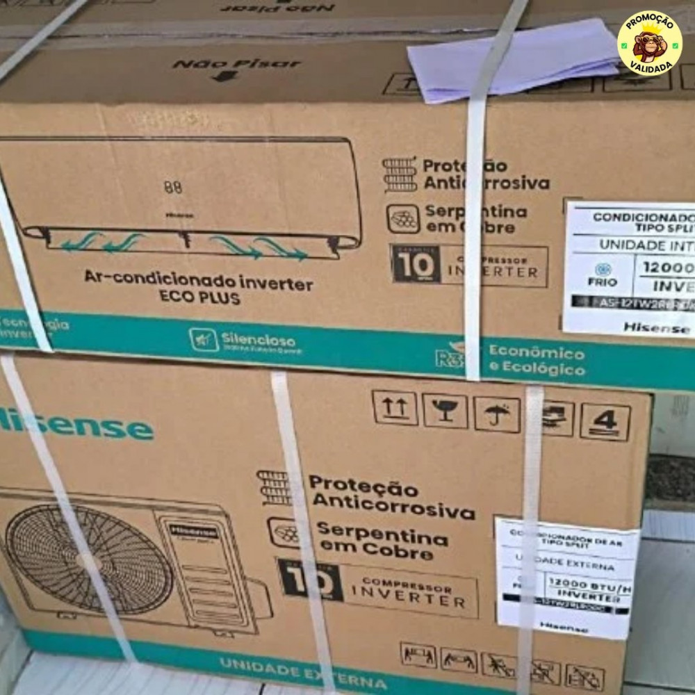 Ar Condicionado Inverter Hisense Hi Wall Eco Plus R-32