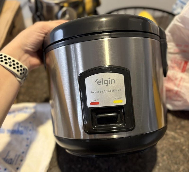 Panela de Arroz Elétrica Elgin 1L 400W 110V