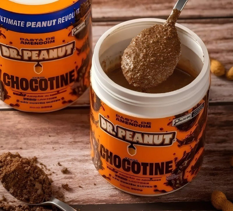 Pasta De Amendoim Dr. Peanut Com Whey Protein 600g