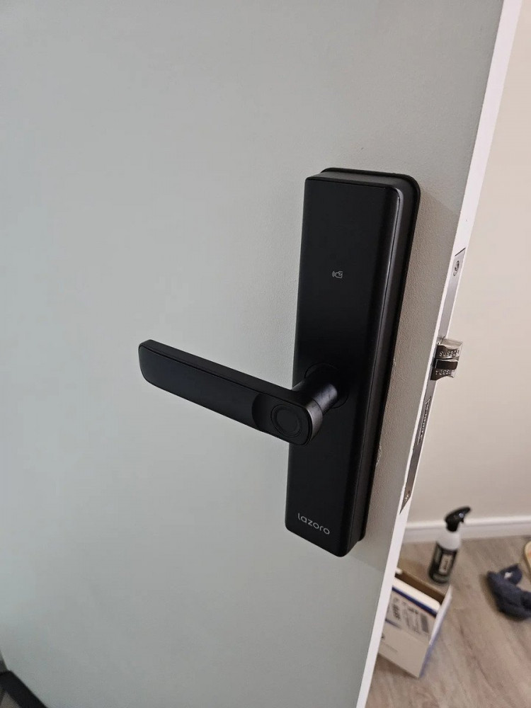 Fechadura LAM-525B Biometria Tuya App BT