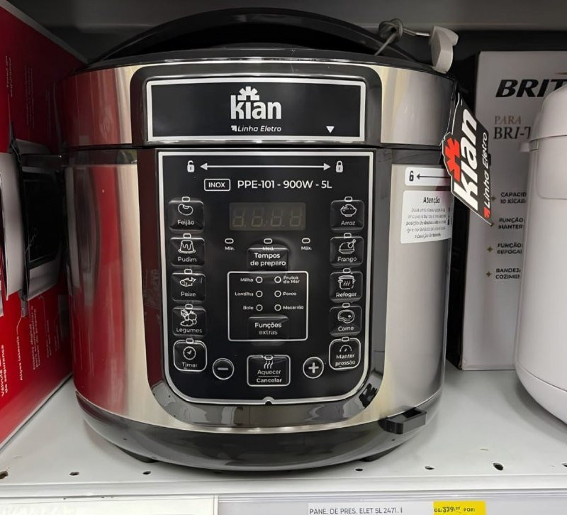 Kian Panela de Pressão Elétrica 5L