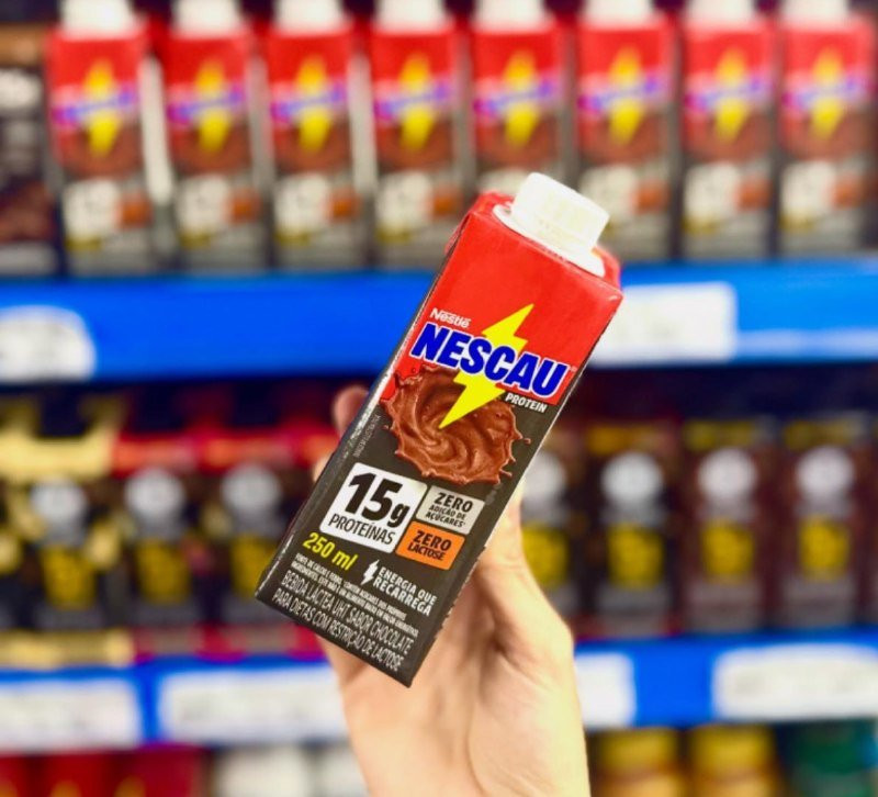 Bebida Láctea UHT Nescau Protein 250ml - 24 Unidades