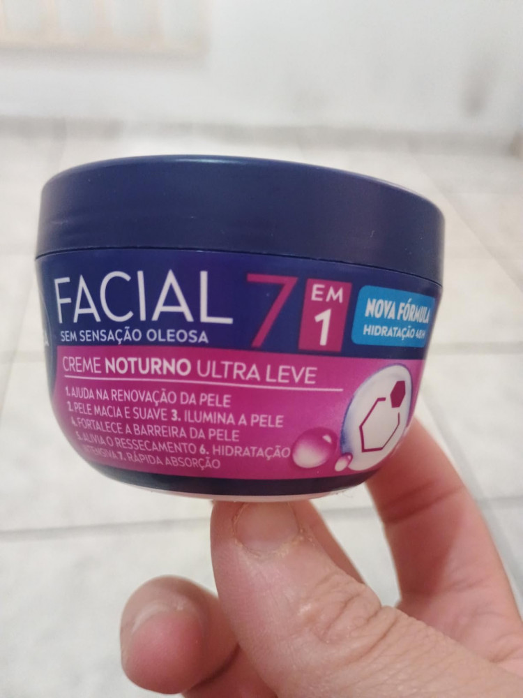 NIVEA Creme Facial Noturno 100g 7 em 1