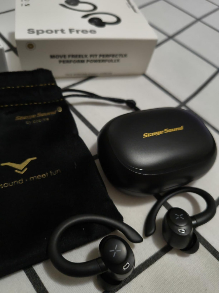 Fones de Ouvido Sem Fio Esportivos Bluetooth 5.4