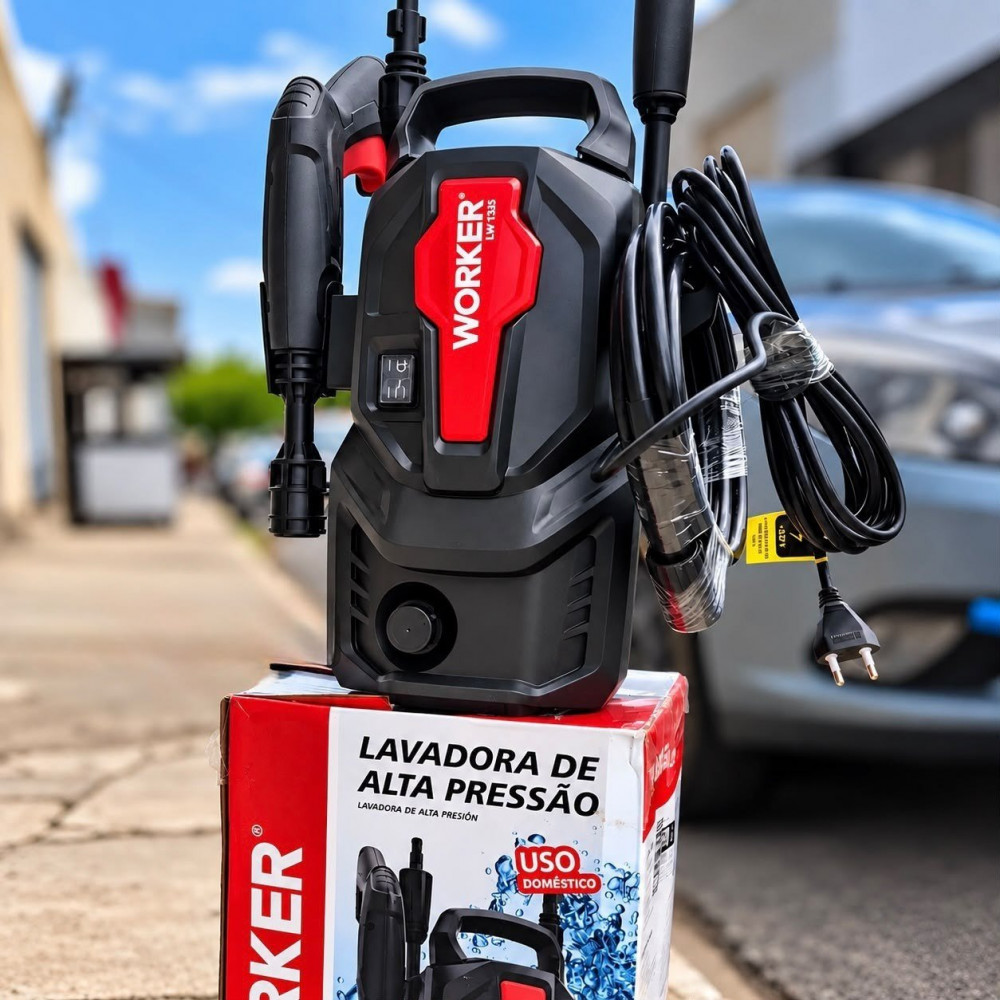 Lavadora Alta Pressão Potente 1305lbs 127v