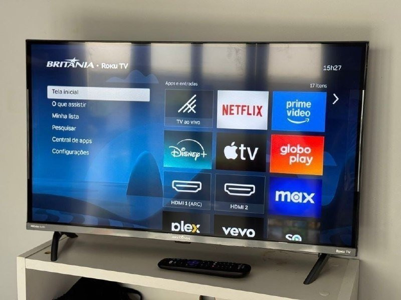 Smart TV 43 Britânia Roku TV