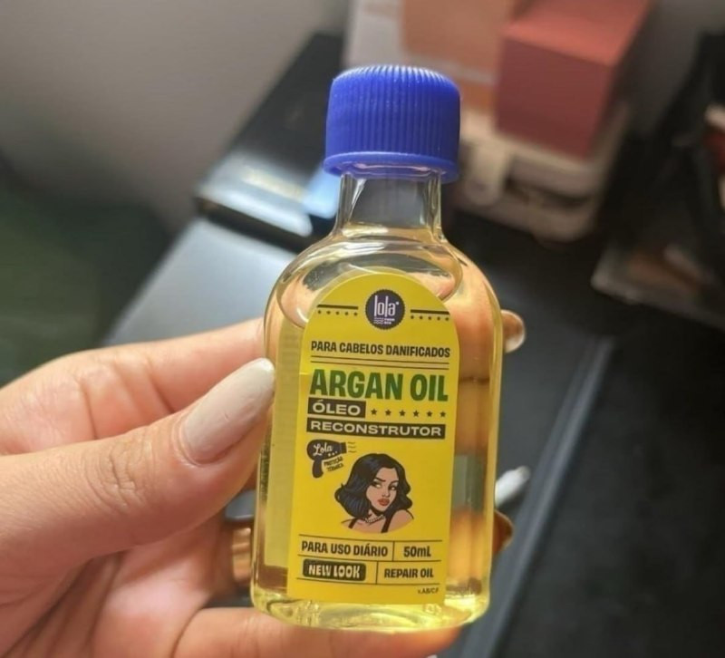 💧 Argan Óleo Reparador 50ml Lola Cosmetics
