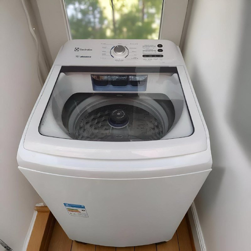🧺 Máquina de Lavar Electrolux 15kg Com Cesto Inox e Jet&Clean 127V