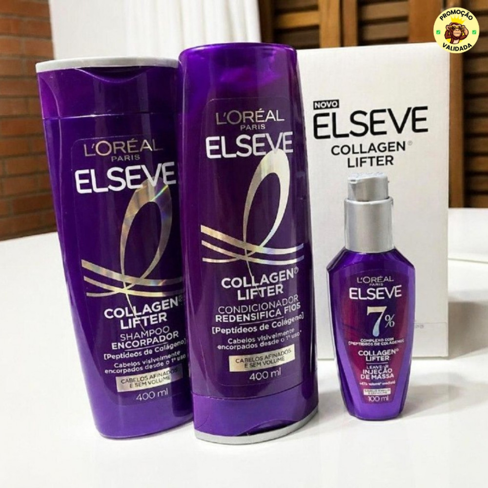 Shampoo Condicionador Sérum Elseve L'Oréal