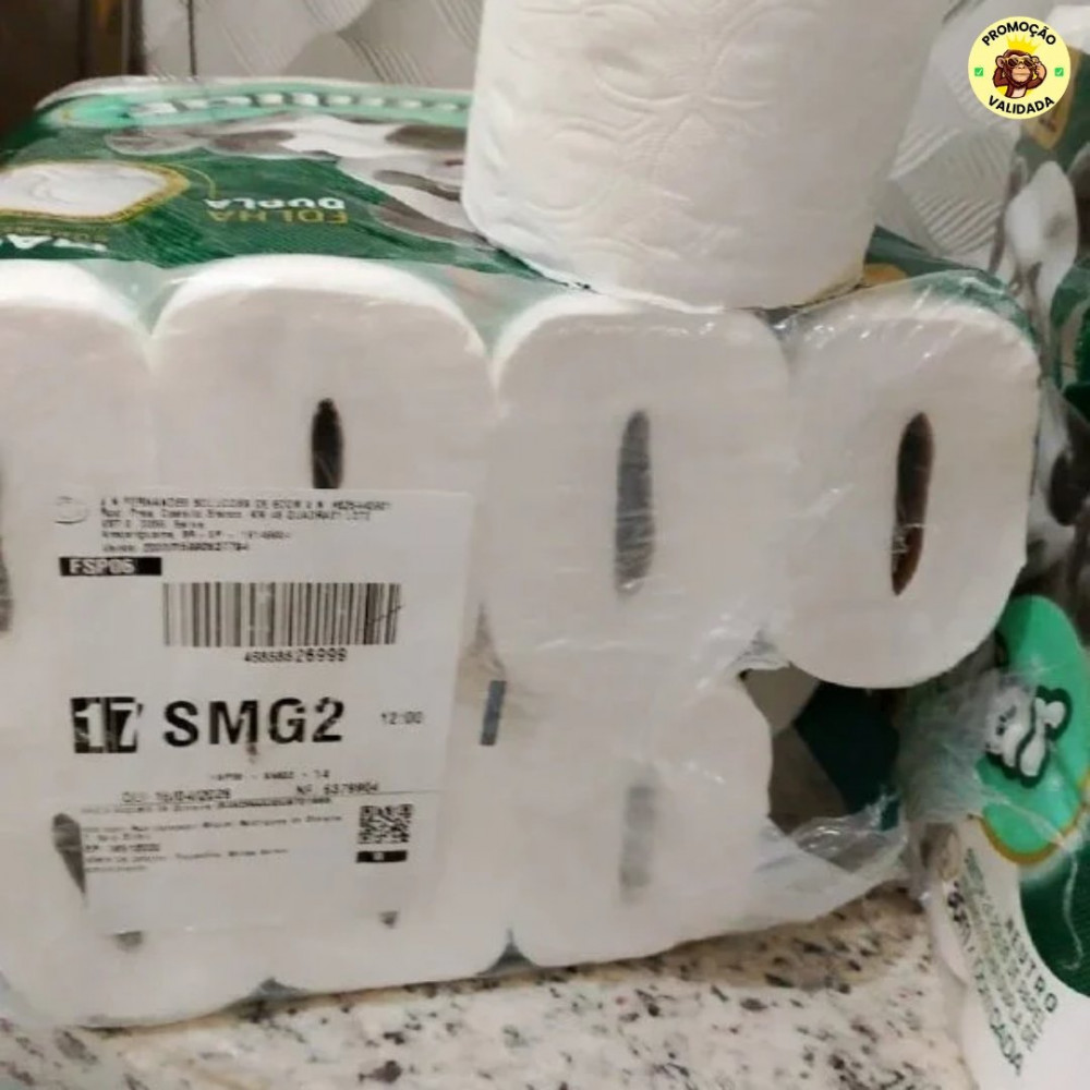 Papel Higiênico Familiar Folha Dupla