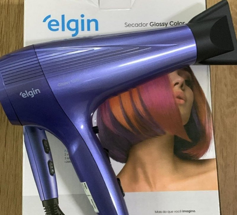 Secador de Cabelo Glossy Color Elgin