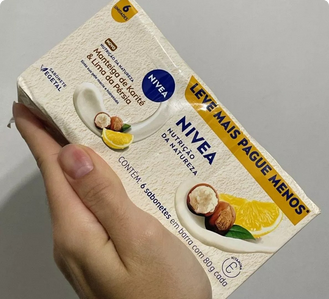 NIVEA Sabonete Barra Nutrição da Natureza 80g