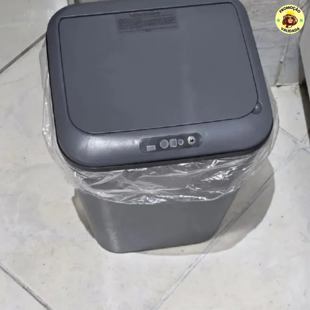 Lixeira Inteligente Sensor Automático 16l