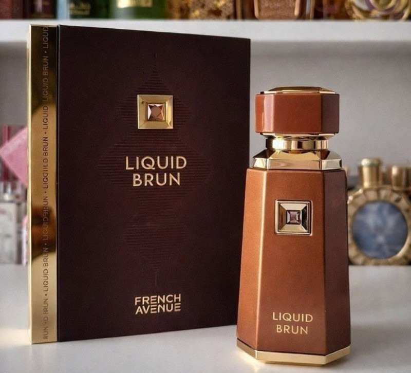 Perfume Árabe Liquid Brun French Avenue Masculino 100ml