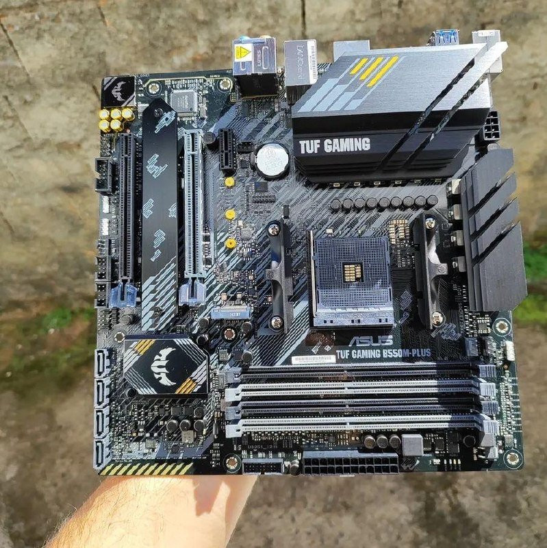 Placa Mãe Asus Tuf Gaming B550m-plus Ddr4 AMD