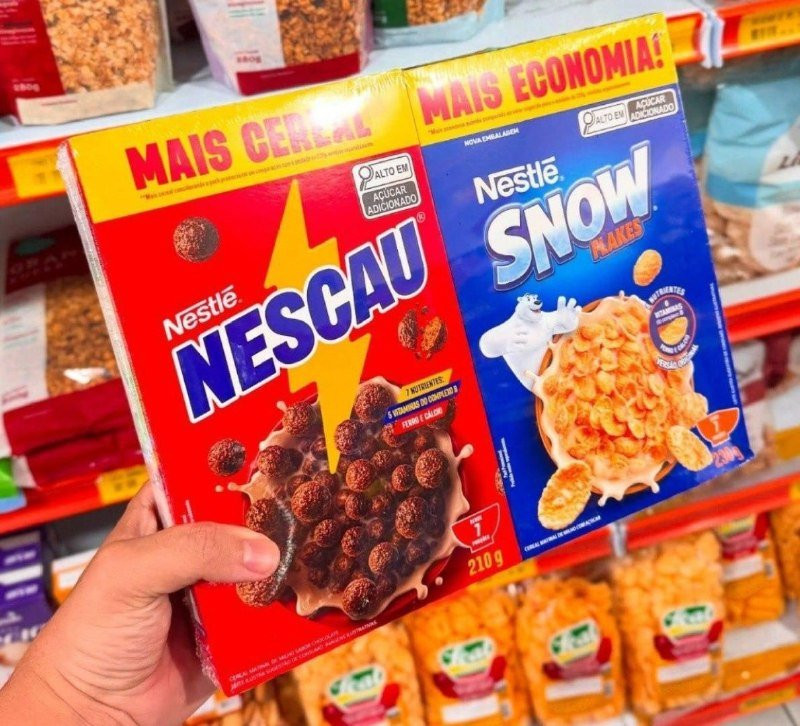 Kit Cereal Matinal Chocolate Nescau 210g + Snow Flakes 230g