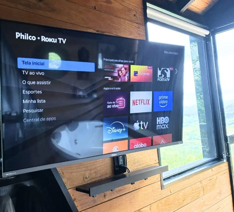 Smart TV 43 Philco P43vik Roku