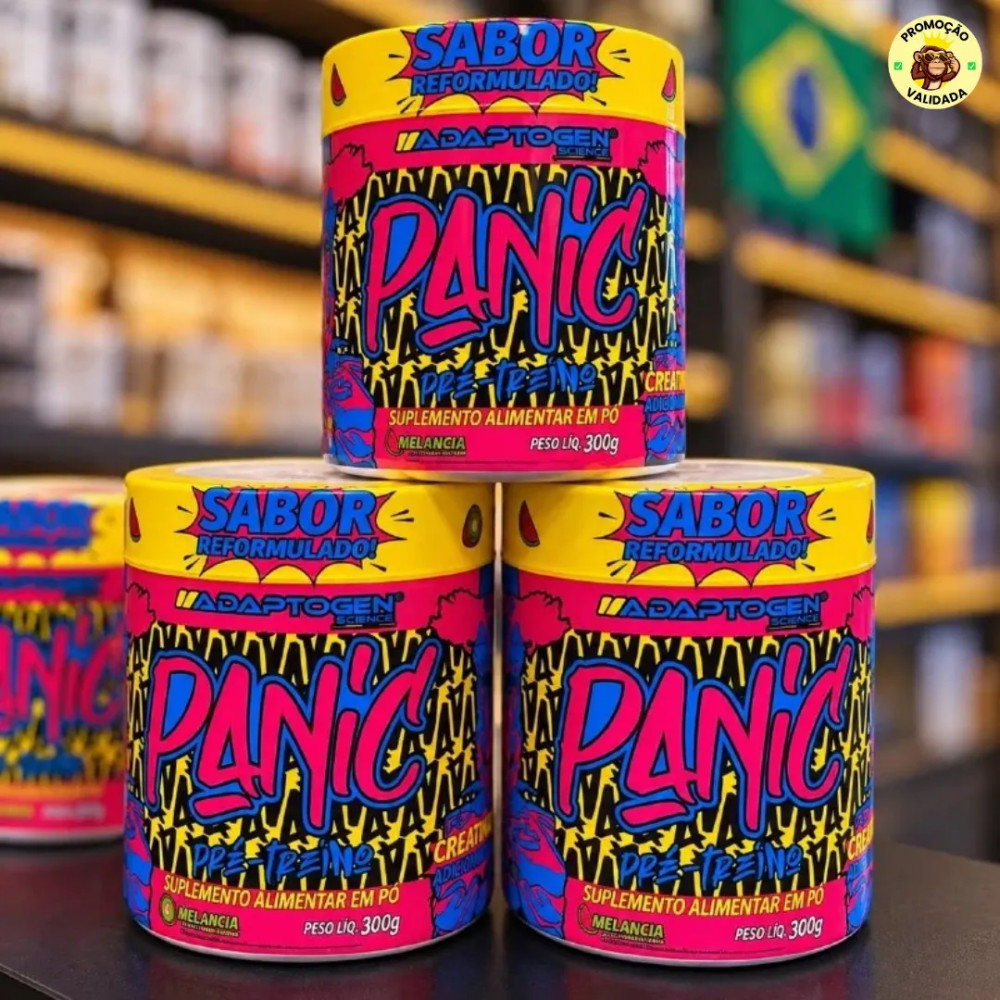 Pre Treino Adaptogen Panic 300g