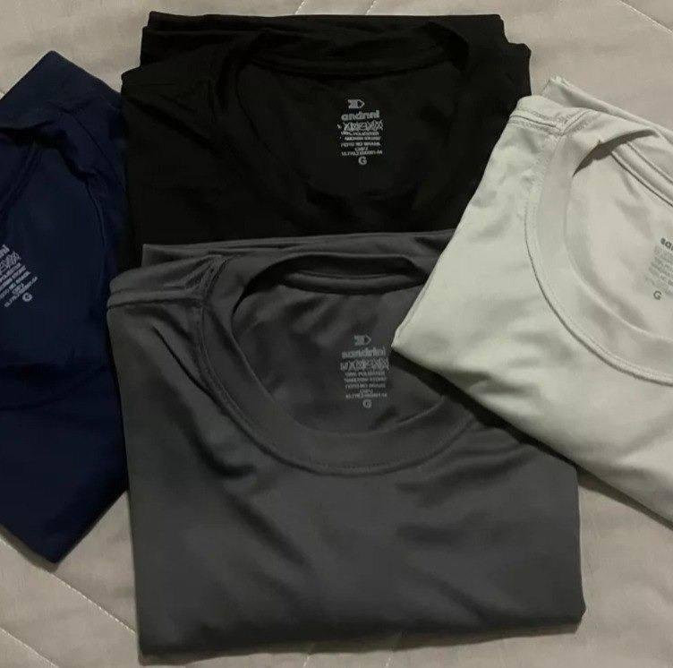 Kit com 4 Camisetas Sandrini Dry-fit