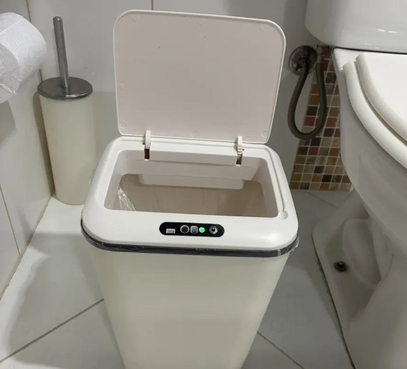 Lixeira Inteligente com Sensor 16L